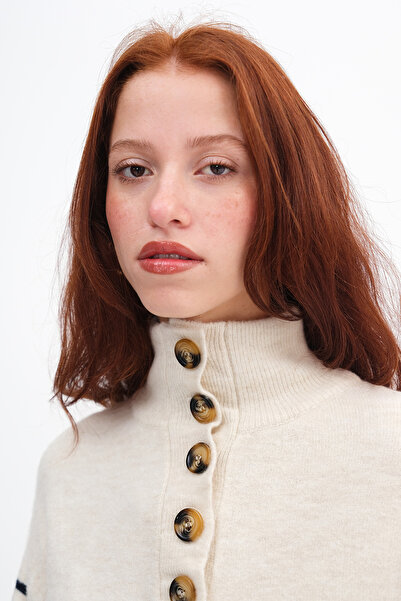 Addax Tricotaj cu nasturi Pulover K3455