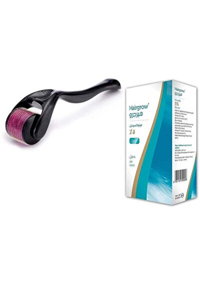 Dar Al Dawa Hair grow 5% Minoxidil 50ml With Derma Roller