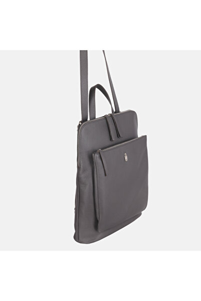 Other VINCI - Dark Gray Leather Backpack