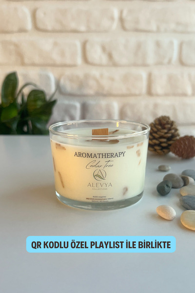 Alevya Collections Aromaterapi Serisi - Sedir Ağacı/ Qr Kodlu Özel Playlist /...