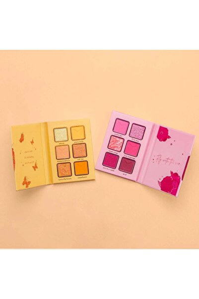 Kara Beauty Es 113- لوحة ظلال العيون Butterfly Duo "fly With The Wind"