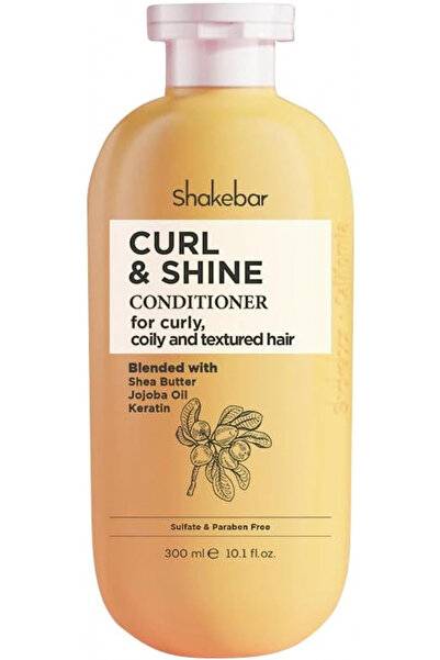 Shakebar بلسم الشعر المجعد واللامع 300 مل