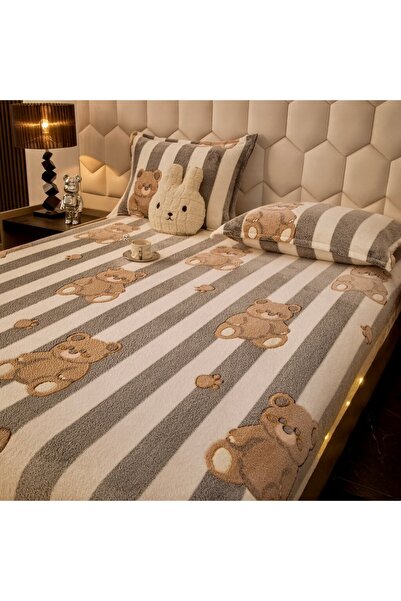 Casa-Textile Cocolino cover with elastic + 2 pillowcases, double bed