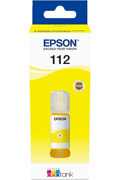 EPSON EcoTank 112 Yellow Dye Ink Bottle