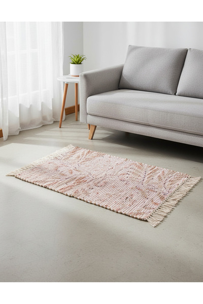 REDTAG قماش دوري منسوج مطبوع زهور باللون البيج