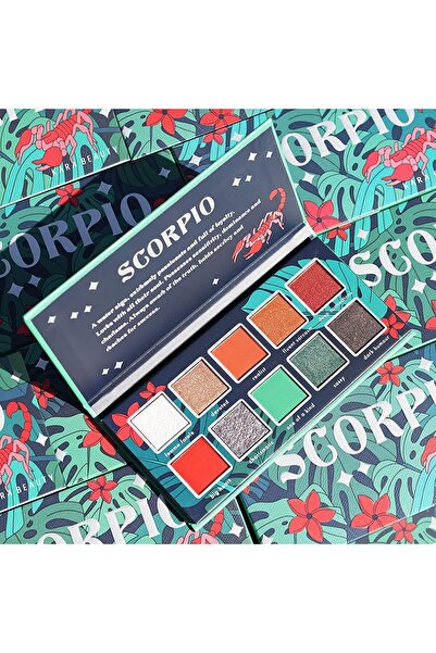 Kara Beauty لوحة ظلال العيون "سكوربيو" من مجموعة هوروسك 10 جرام