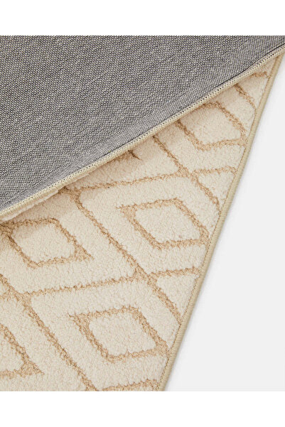REDTAG Cream Duo-Texture Area Rug