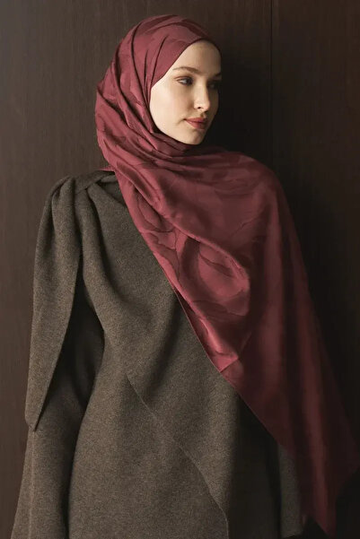 Madame Polo Naiya Jakar Şal Wave Desen - Gül Ağacı