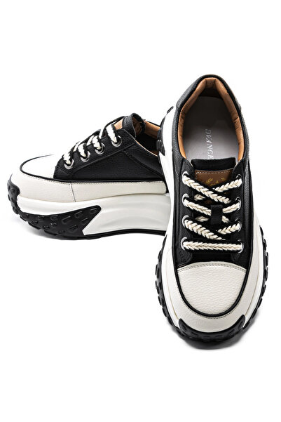 advancer Γυναικεία Αθλητικά Παπούτσια από Γνήσιο Δέρμα KM9071-2 Μαύρα