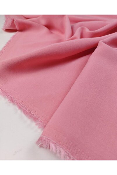 Kumaş Parça Viscoză de bumbac de culoare roz (lățime 145 cm x lungime 250 cm)