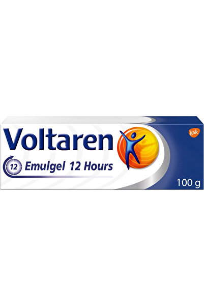 voltaren جل لتخفيف آلام الظهر والمفاصل لمدة 12 ساعة، 100 جرام