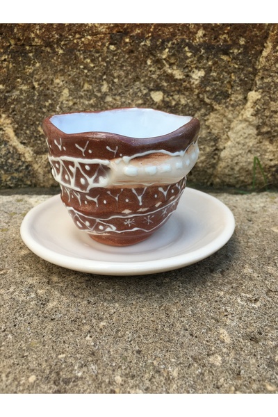 seramikanaz Handmade Ceramic Coffee Cup
