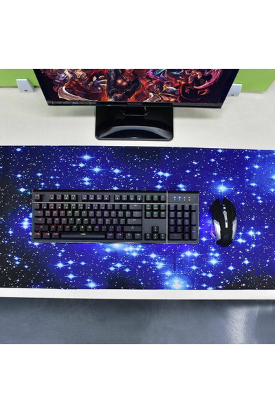MaffStuff Mouse Pad Gaming Stars Non-Slip Black 90x40cm MaffStuff® ✨