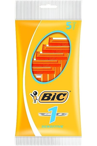 Bic 1 ماكينة حلاقة حساسة للاستخدام مرة واحدة و5 شفرات