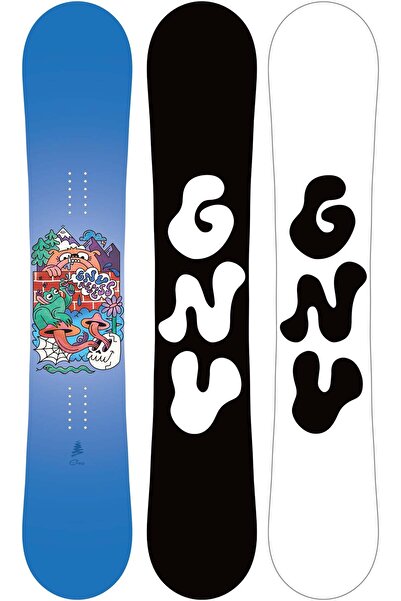 GNU Recess 2025 K Çocuk Snowboard Bağlama Seti