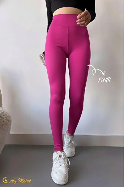 AYMELEK Women's Leggings High Waist Tummy Control No Show Seasonal Ribbed Leggings