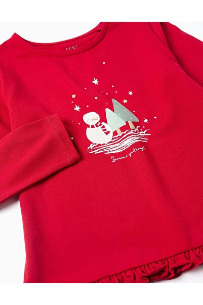 Ziddy LS TSHIRT JERSEY, DARK RED, 7/8