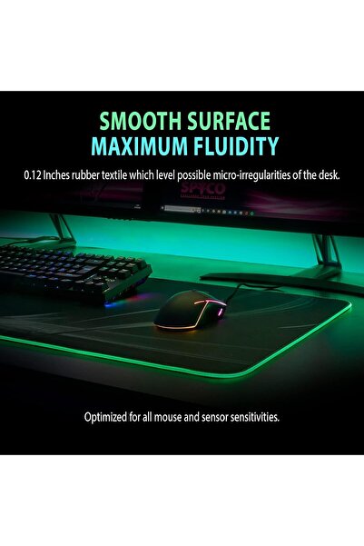 genernic PA-142 Gaming Mouse Pad by SPYCO, 900mm x 400mm, Multi-color, Rubber