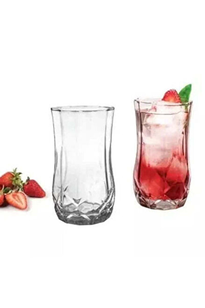 KAVEH Set of 12 Tall Glasses River 330 ml