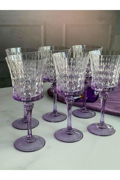 ROSSEV Darkness Purple 4-Piece Crystal Glass (120ml)