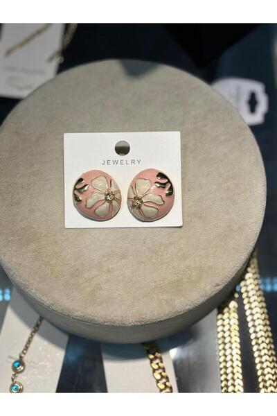 JEWELRY Enameled Earrings