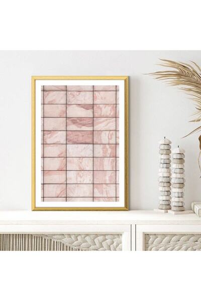 Araste Dekorasyon Ceramic 1 Frame and Poster Set - Dk1025