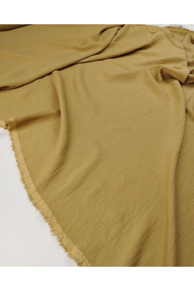 Kumaş Parça Țesătură sintetică din viscoză de culoare cafea cu lapte (lățime ...