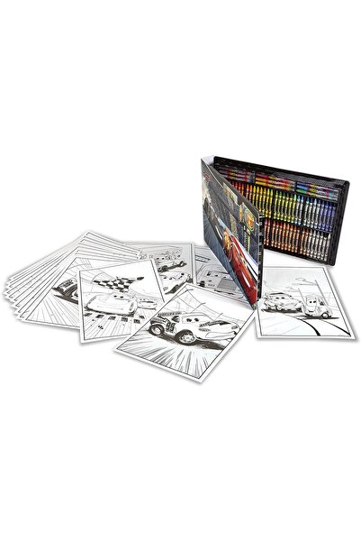 Crayola Kids Oil Crayons, Wax, Red (Cars Coloring Set)