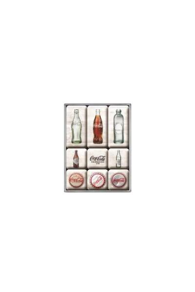 Nostalgic Art Set magneti Coca-Cola Bottle Timeline