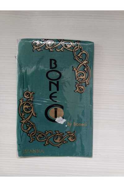 LİA Underwear Stitched Tie-Back Bonnet Solid Color Combed Cotton Bonnet Single