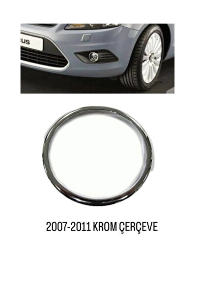 G-Plast Ford Focus 2007-2008-2009-2010-2011 Sis Far Krom Çerçeve Nikelajı