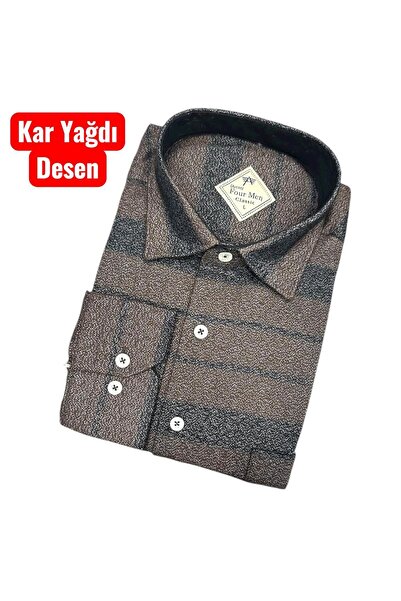 DLC Tekstil Winter 100% cotton flannel shirt