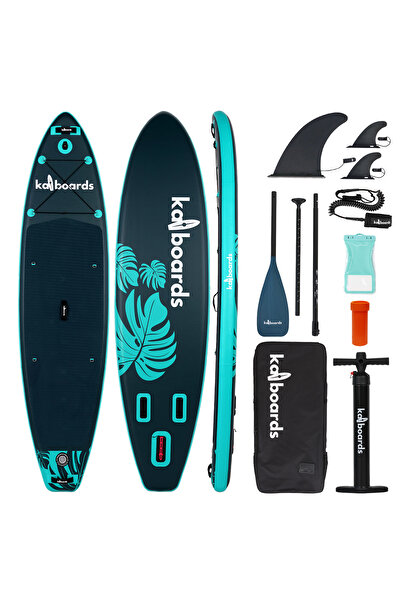 Kai Boards The Leaf 10'6 Yeşil Şişme Sup Paddle Board Kürek Sörfü Seti