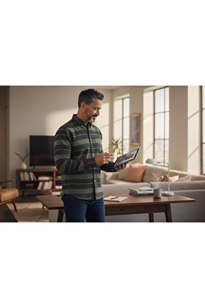 DLC Tekstil Winter 100% cotton flannel shirt