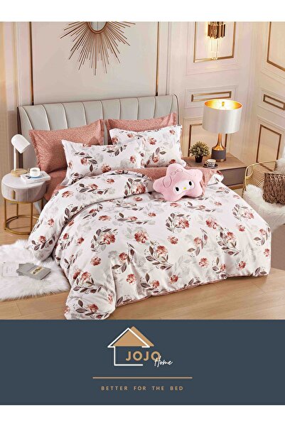 Inovius Bed linen with elastic - 6 pieces - 100% fine cotton - JOJO353540
