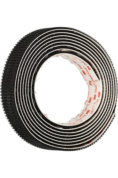 Scotch Mount Extreme Fasteners 1 in x 120 in (2.54cm x 3.04m), 2 rolls, Black