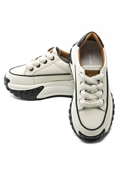 advancer Γυναικεία Αθλητικά Παπούτσια από Γνήσιο Δέρμα KM9071-2 Λευκά