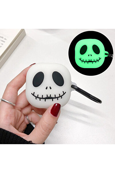 Samsung CaseOnn Galaxy Buds 2 Pro Kılıf Karakter Figürlü Jck Skellingtn