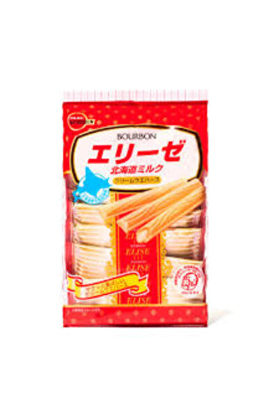 Bourbon حليب إليز هوكايدو 16 قطعة 57.6 جرام