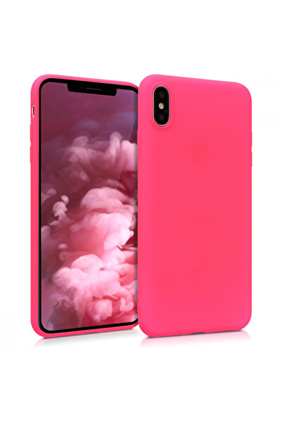 KWmobile Carcasă pentru Apple iPhone XS Max, silicon, roz, 45917.77