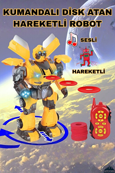 Apexma Oyuncak Uzaktan Kumandalı Full Fonksiyon Sesli Işıklı Müzikli Roket Da...