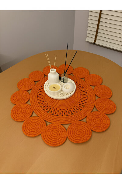 MaVaux Covoraș rotund din iută Tadpole 60x60