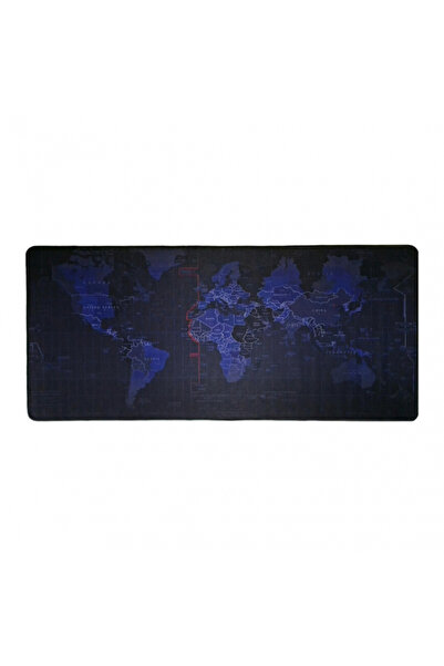 MaffStuff Gaming Mouse Pad World Map Navy Blue Non-Slip 90x40cm MaffStuff® 🌍