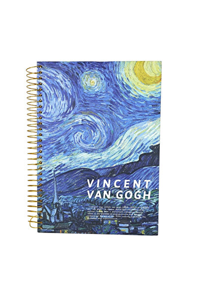 SAFECARE Caiet spiralat, Vincent van Gogh, Design Noapte Înstelată