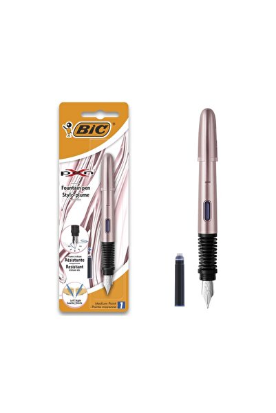 Bic XPEN Chrome Pink Pen, Blister,