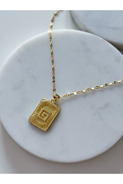 CHARMLUCKY Steel Vintage Letter Kolte