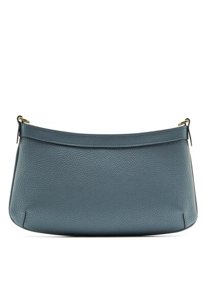 Sofia Baldi Seamy Gray Genuine Leather Women's Bag