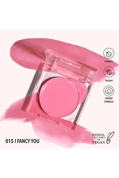 MOİRA أحمر الخدود الكريمي Loveheat (015، I Fancy You)