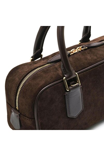 Sofia Baldi Bigvena Brown Suede Women's Bag