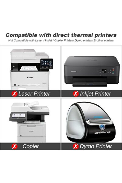 9527 Product 4 x 6 in Direct Thermal Fanfold Shipping Labels, White, Perforated, 500 Labels